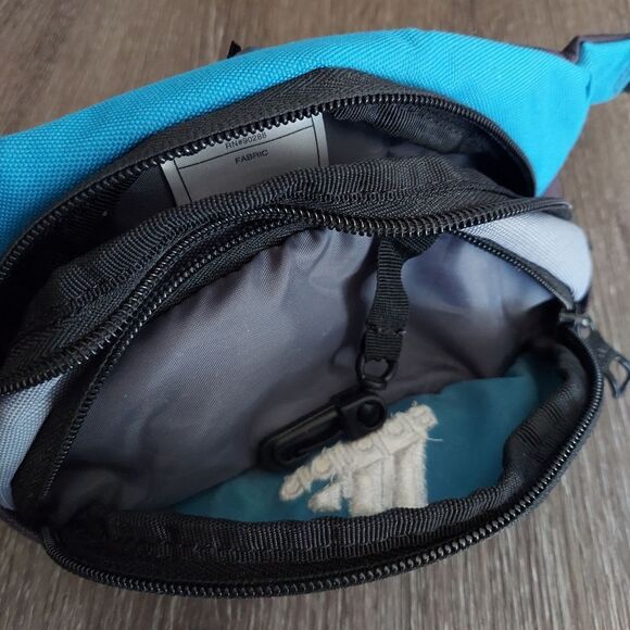 Adidas Blue and Black Waist Bag Fanny Pack - Picture 6 of 6